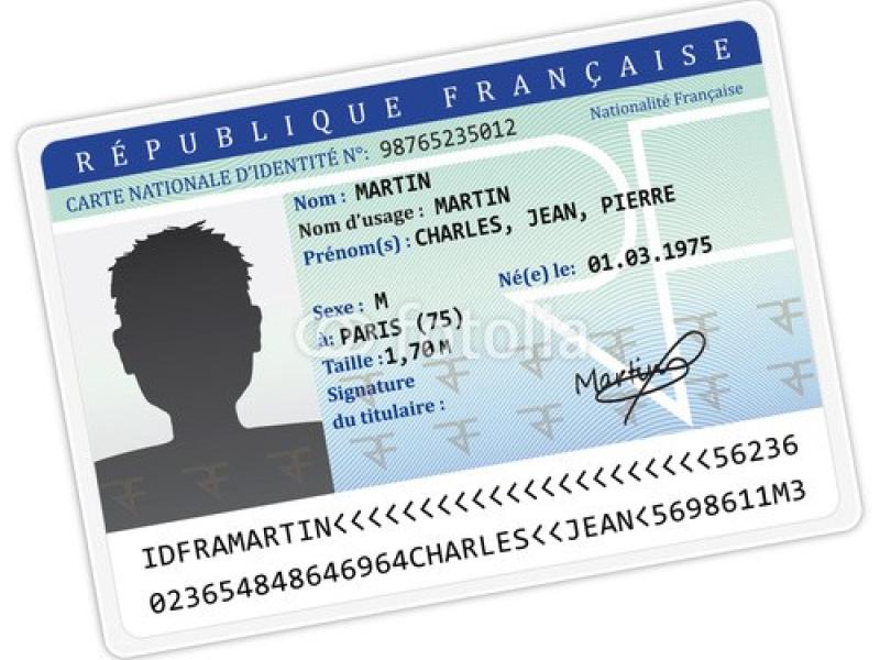 Demande de carte d'identité
